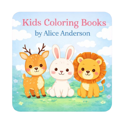 Kids Coloring Books by Alice Anderson
